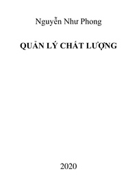  Phong Nguyễn Như - Quản Lý Chất Lượng.