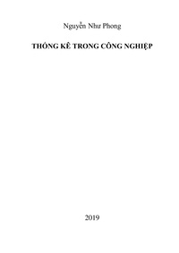  Phong Nguyễn Như - Thống Kê Trong Công Nghiệp.