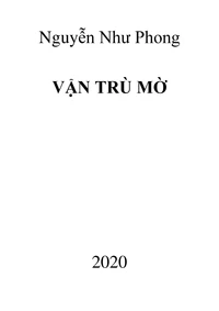 Vận Trù Mờ