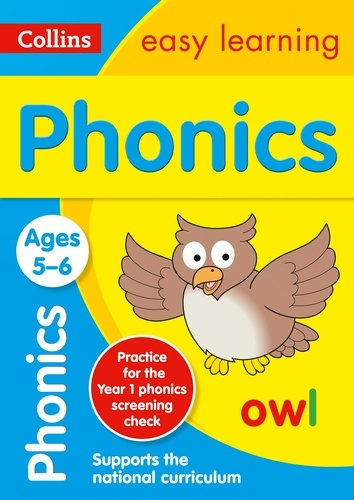 Phonics Ages 5-6 - Prepare for school with easy home learning.