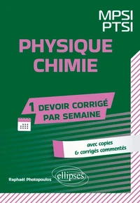 Physique-Chimie MPSI/PTSI
