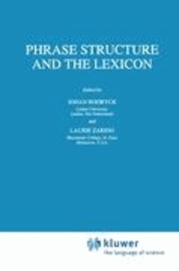 J. Rooryck - Phrase Structure and the Lexicon.