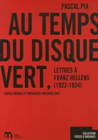 Au temps du Disque vert