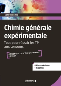 Chimie générale expérimentale