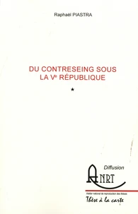 Du contreseing sous la Ve republique