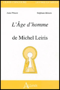 L'Age d'homme de Michel Leiris