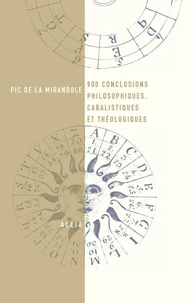 900 conclusions philosophiques, cabalistiques et théologiques