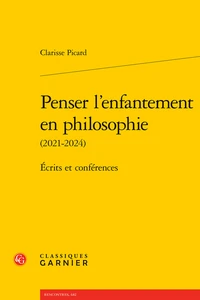 Penser l'enfantement en philosophie