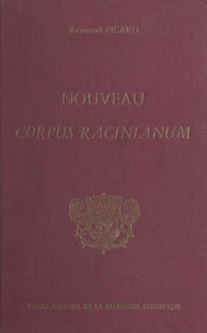Nouveau corpus racinianum