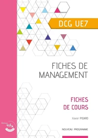 Fiches de management DCG UE7