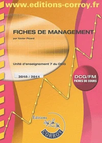 Fiches management DCG7
