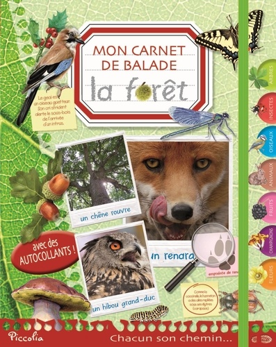 La fôret. Mon carnet de balade