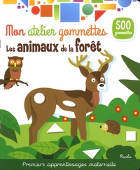  Piccolia - Les animaux de la forêt - Mon atelier gommettes.