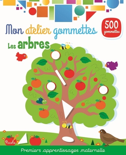  Piccolia - Les arbres - 500 gommettes.