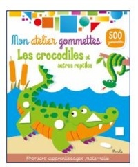  Piccolia - Les crocodiles et autres reptiles - Avec 500 gommettes.