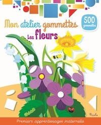  Piccolia - Les fleurs - 500 gommettes.