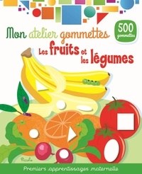  Piccolia - Les fruits et les légumes - 500 gommettes.
