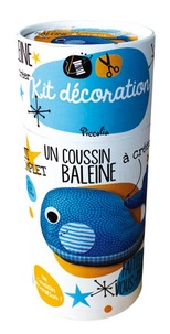 Un coussin baleine à créer - Avec tous les matériaux nécessaires.pdf