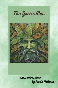The Green Man- Celtic Cross Stitch