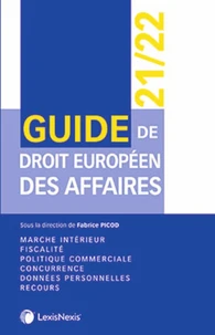 Guide de droit européen des affaires