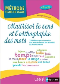 Maîtriser le sens et l'orthographe des mots Cycle 2