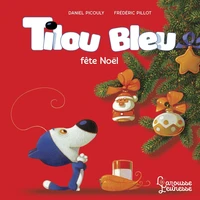 Tilou bleu attend le Père Noël