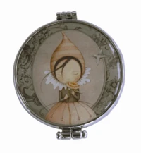 Miroir compact Gorjuss Pursuit of Happiness