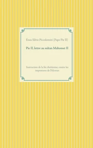 Pie II, lettre au sultan Mahomet II