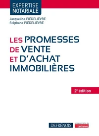 Les promesses de vente et d'achat immobilières