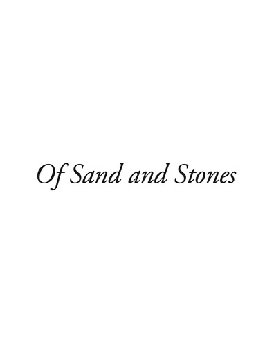 Pierre Alain Trévelo et Antoine Viger-Kohler - Of Sand and Stones.