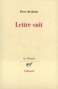Pierre Alechinsky - Lettre suit.