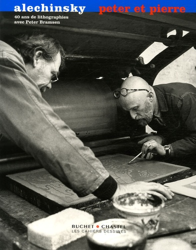 Pierre Alechinsky et Peter Bramsen - Peter et Pierre - 40 ans de lithographie avec Peter Bramsen.