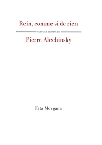 Rein, comme si de rien