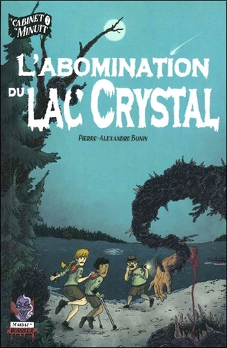 Couverture de Le cabinet de minuit n° 1 L'abomination du lac Crystal