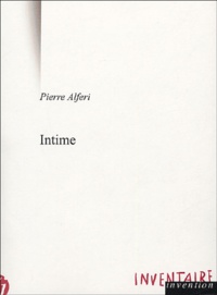 Pierre Alféri - Intime.