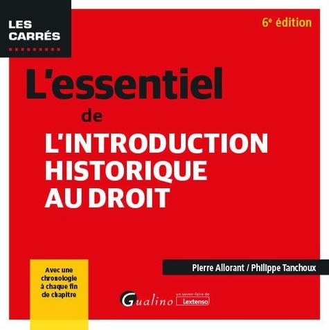 L'essentiel de l'introduction historique au droit 6e édition