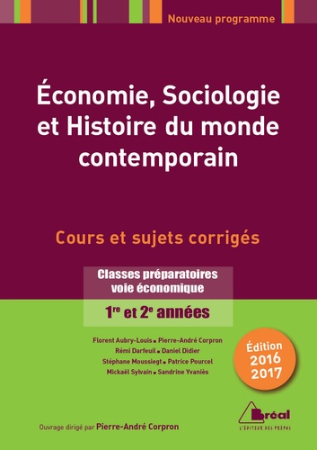 Pierre-André Corpron - Economie sociologie et histoire du monde contemporain.