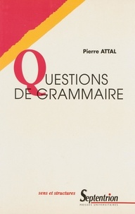 Pierre Attal - Questions de grammaire.