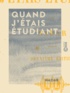 Pierre Audet - Quand j'étais étudiant.