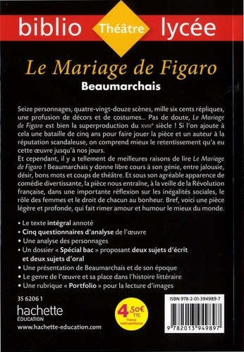 Le mariage de Figaro - Occasion