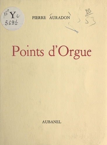 Points d'orgue
