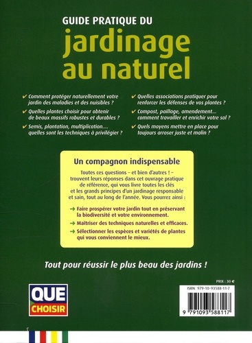 Guide pratique du jardinage au naturel. Conseils, techniques et bonnes pratiques pour un jardin réussi