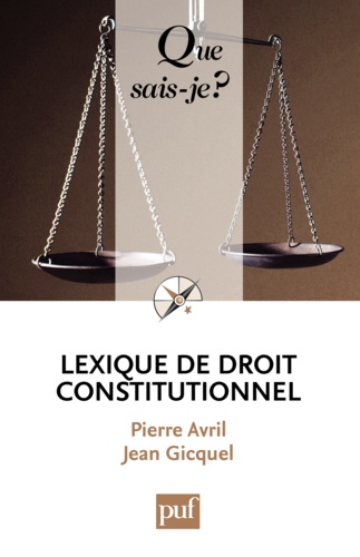 Lexique de droit constitutionnel 5e édition