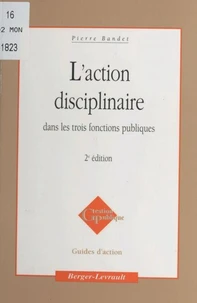 L'action disciplinaire dans les trois fonctions publiques