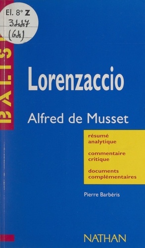 Lorenzaccio. Alfred de Musset