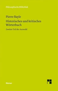 Historisches und kritisches Wörterbuch