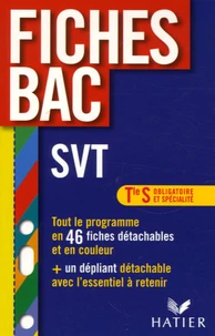 Sciences de la Vie et de la Terre Tle S