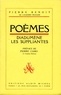 Pierre Benoit et Pierre Benoît - Poèmes : Diadumène, Les Suppliantes.