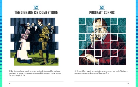 Sherlock Holmes : défis visuels. Plus de 100 énigmes inspirées des enquêtes du plus célèbres des détectives