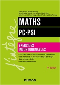 Pierre Bernard et Mathieu Mansuy - Maths PC-PSI - Exercices incontournables.